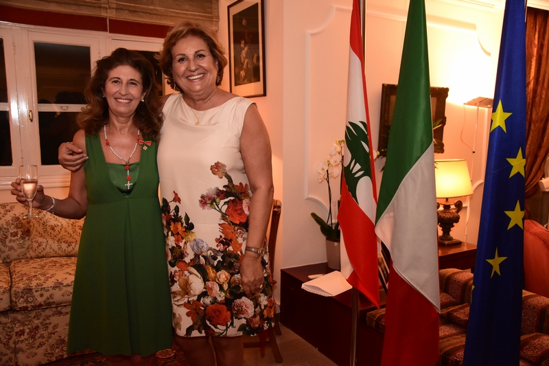 Order of the Star of Italy to Mrs. Marie Semaan